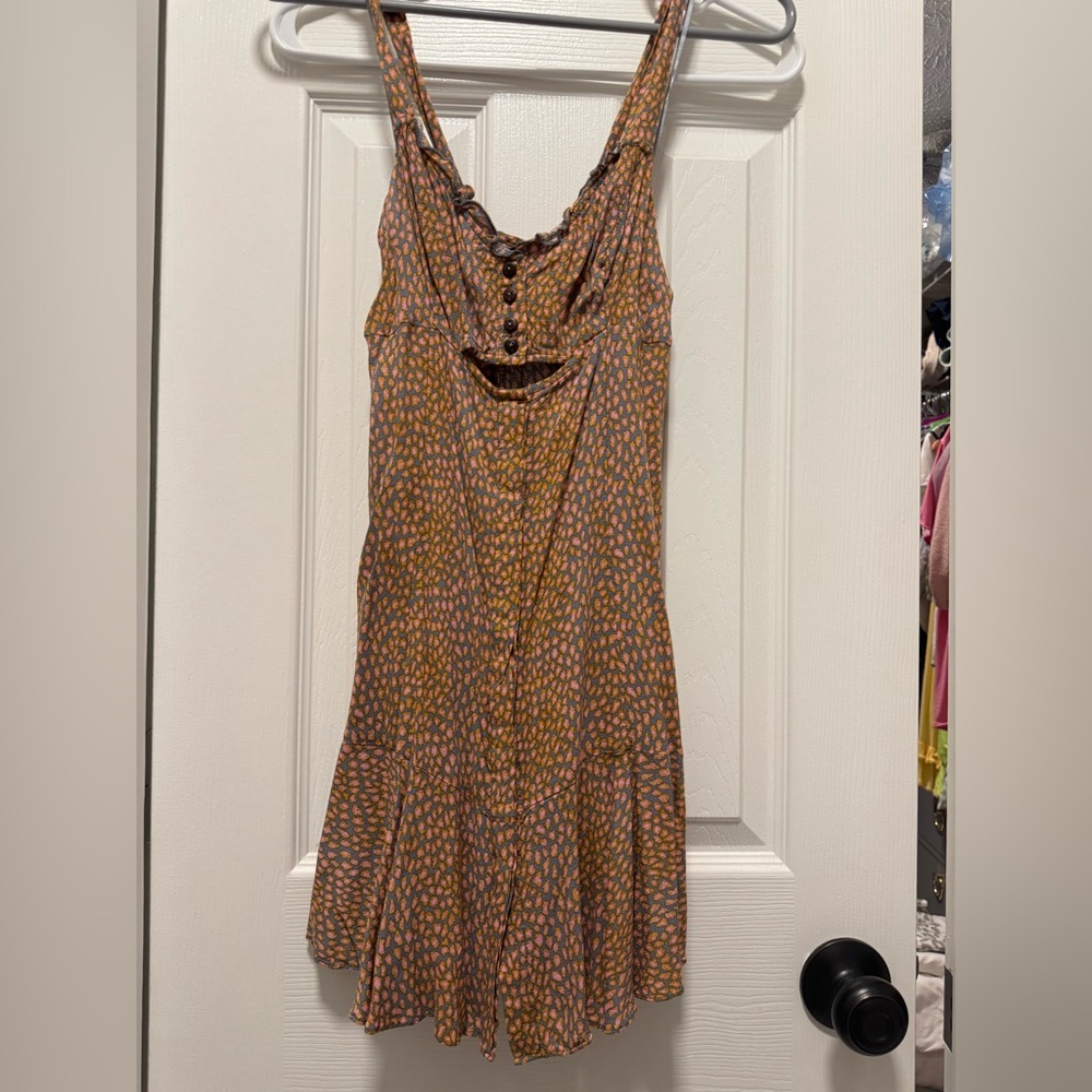 Intimately by Free People Patterned Midi Dress